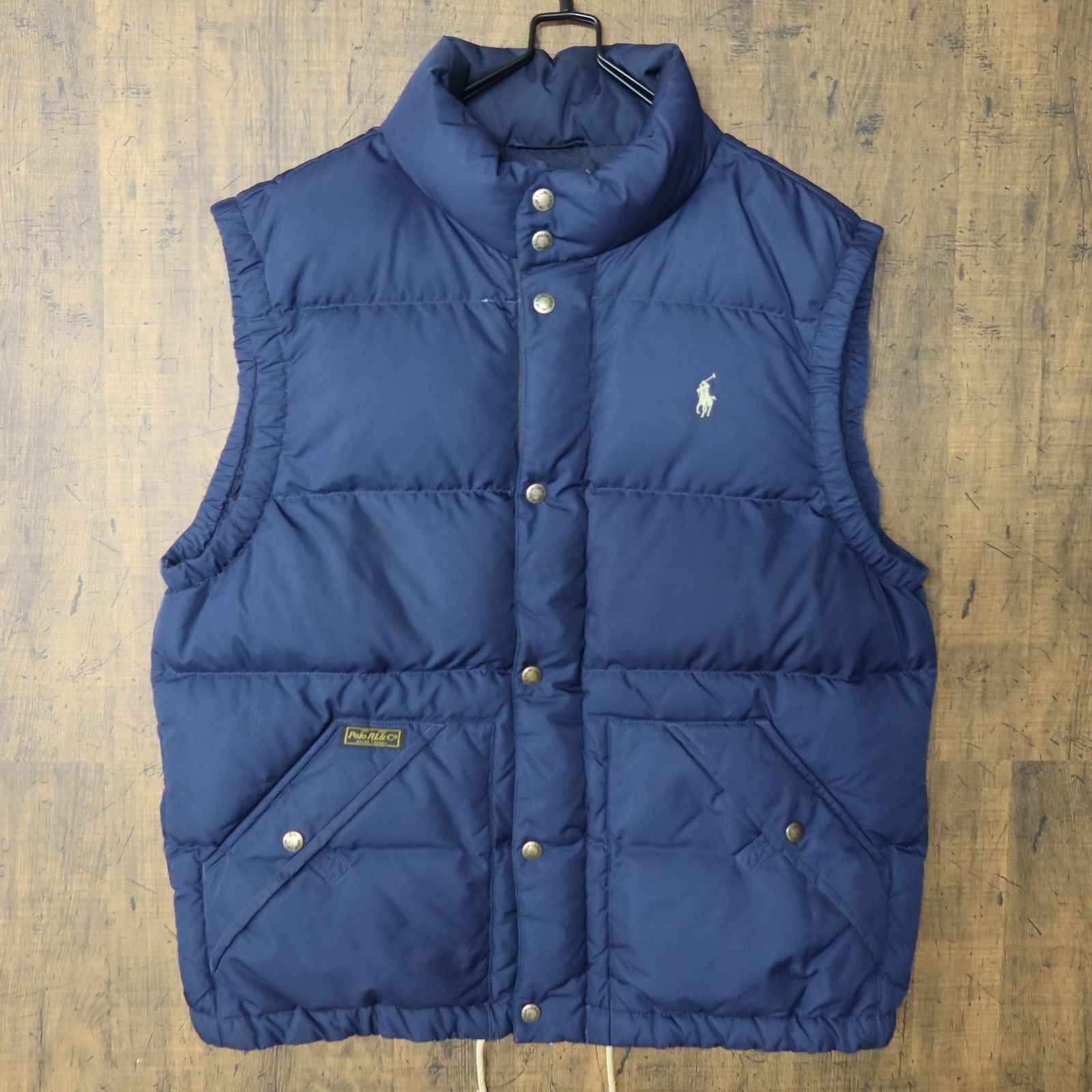 90s～ Vintage US古着☆Ralph Lauren ラルフローレン Down Vest ダウン 