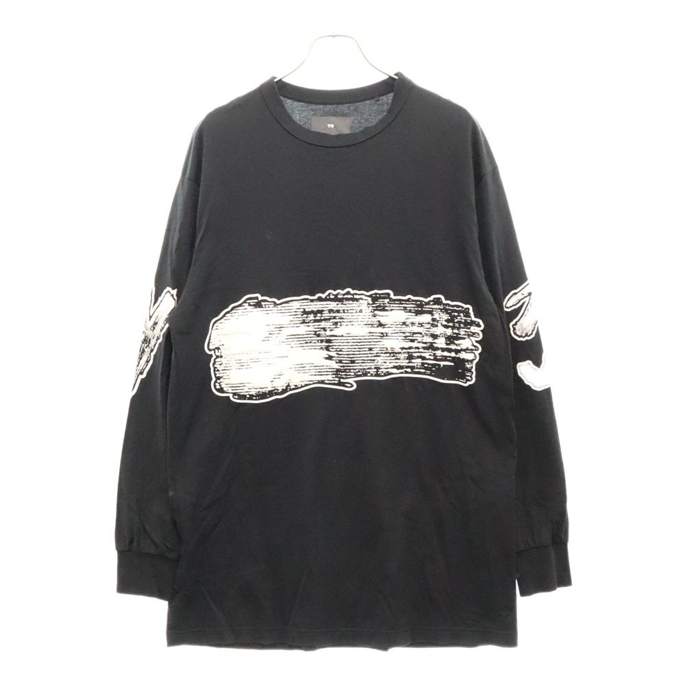 Y-3 (ワイスリー) 23SS GFX L/S Tee 3DプリントロングスリーブTシャツ 