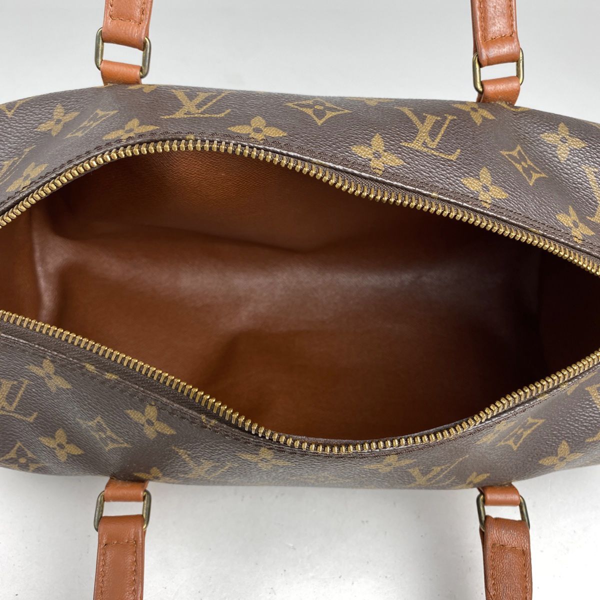 ルイ・ヴィトン Louis Vuitton パピヨン 30 バレルバッグ 筒型 旧旧型 