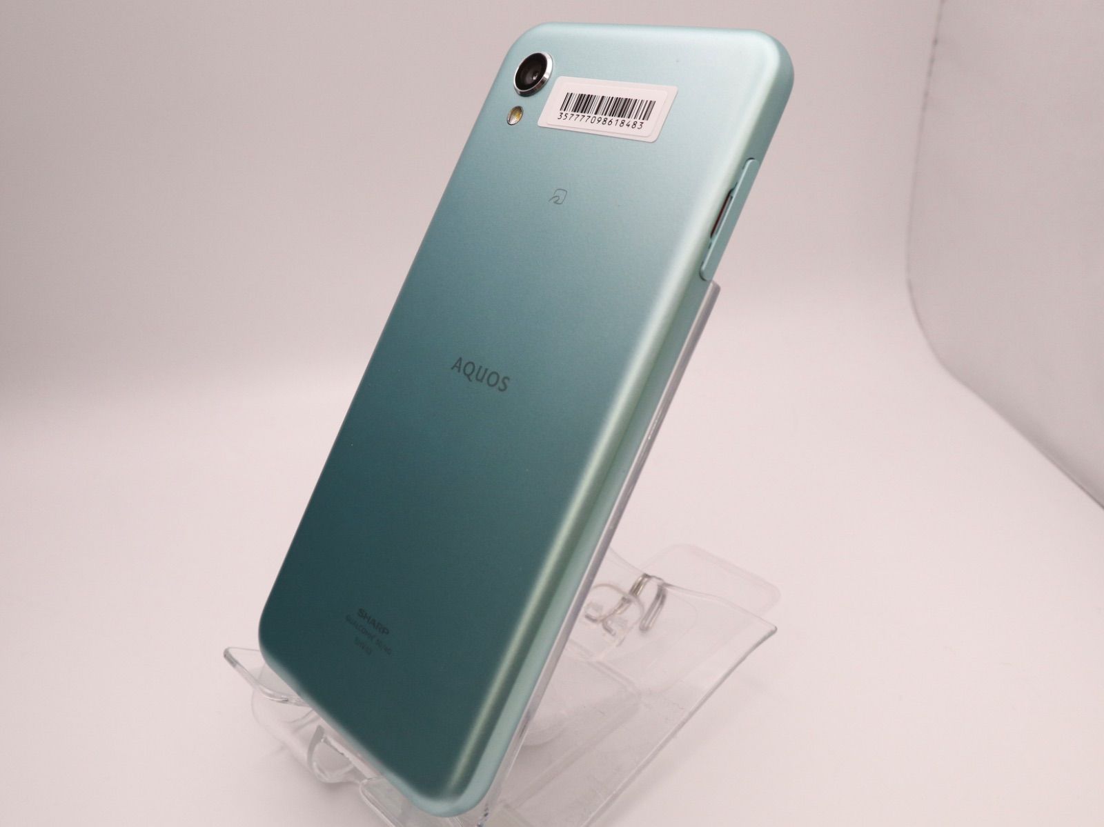 au SIMフリー AQUOS Sense2 かんたん SHV43 32GB アイスグリーン #6855