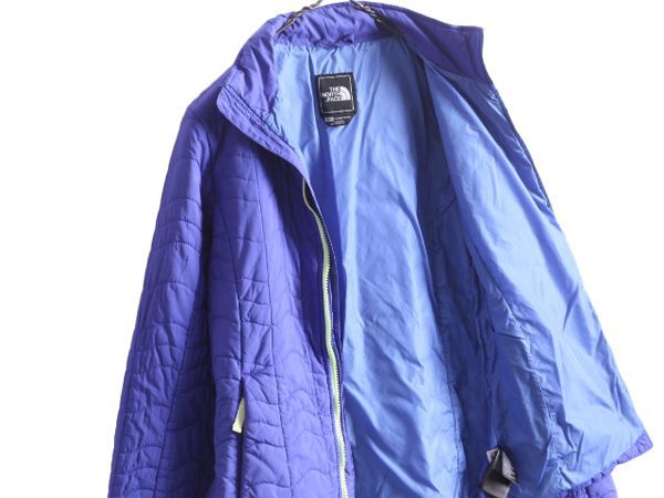 お得なクーポン配布中!】 US企画 ノースフェイス 中綿 キルティング ナイロン ジャケット レディース S / 古着 The North Face  ジャンパー フルジップ アウトドア 青 - メルカリ