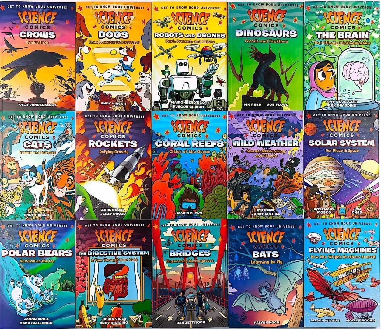 【特別送料無料！】 最新版 新品 絵本 洋書 フルカラー comics 29冊セット】Sciences 洋書