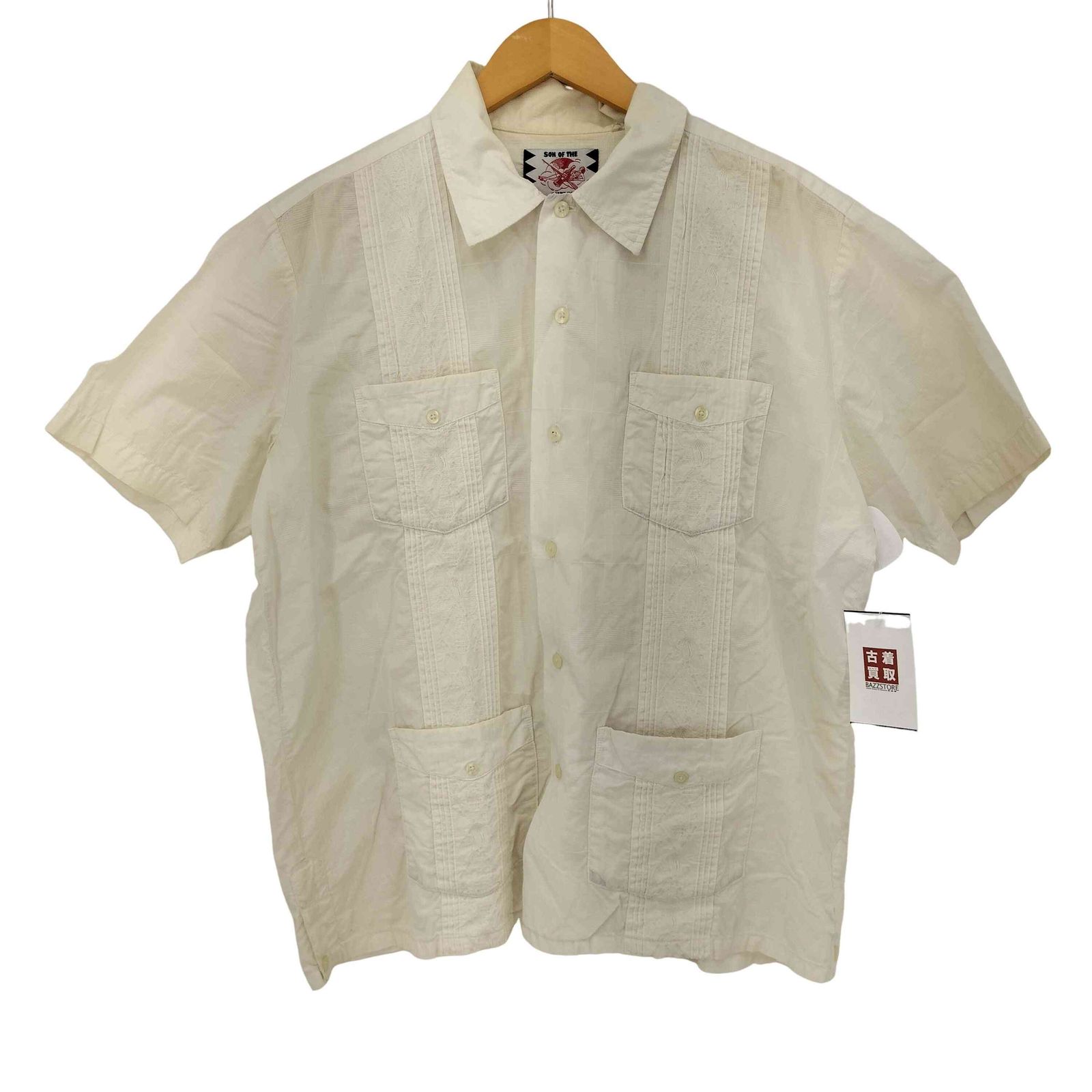サノバチーズ SON OF THE CHEESE CUBA Shirt キューバシャツ メンズ 