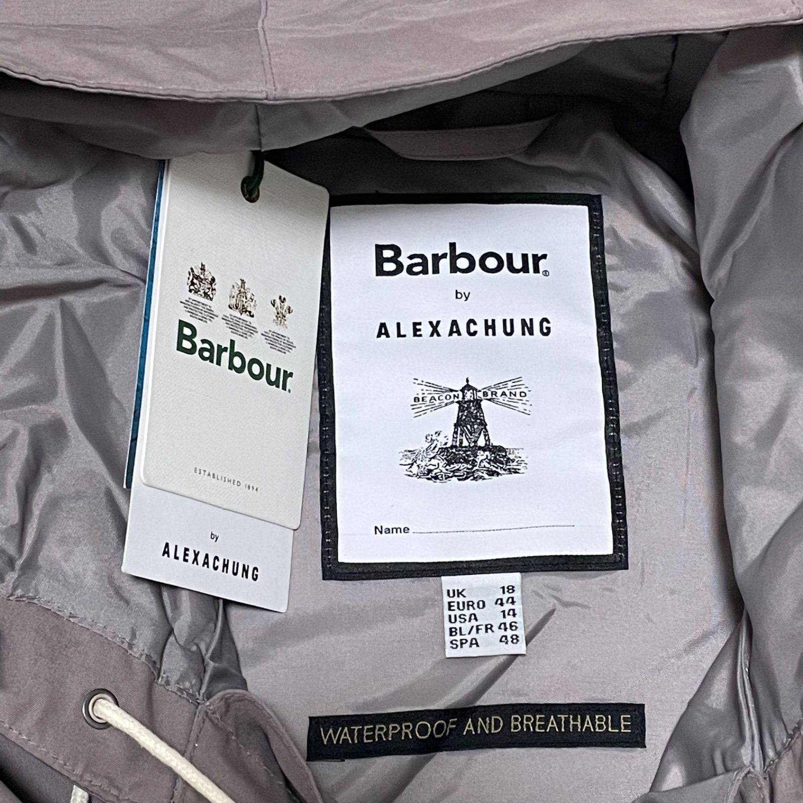 Barbour x Alexa Chung Tonal Pip Jacket バブアー アレクサ 