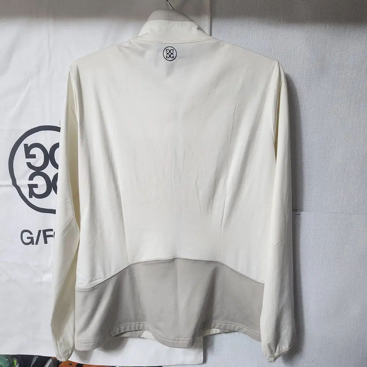 激安挑戦中！ G FORE ジーフォア GFORE D オープン ゴルフ ウィンドブレーカー ホワイト M 豊富な品揃え。