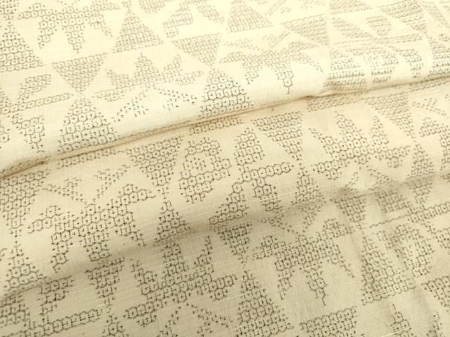 平和屋着物○結城紬 100亀甲 笹文 正絹 逸品 DAAS3065ps - メルカリ 