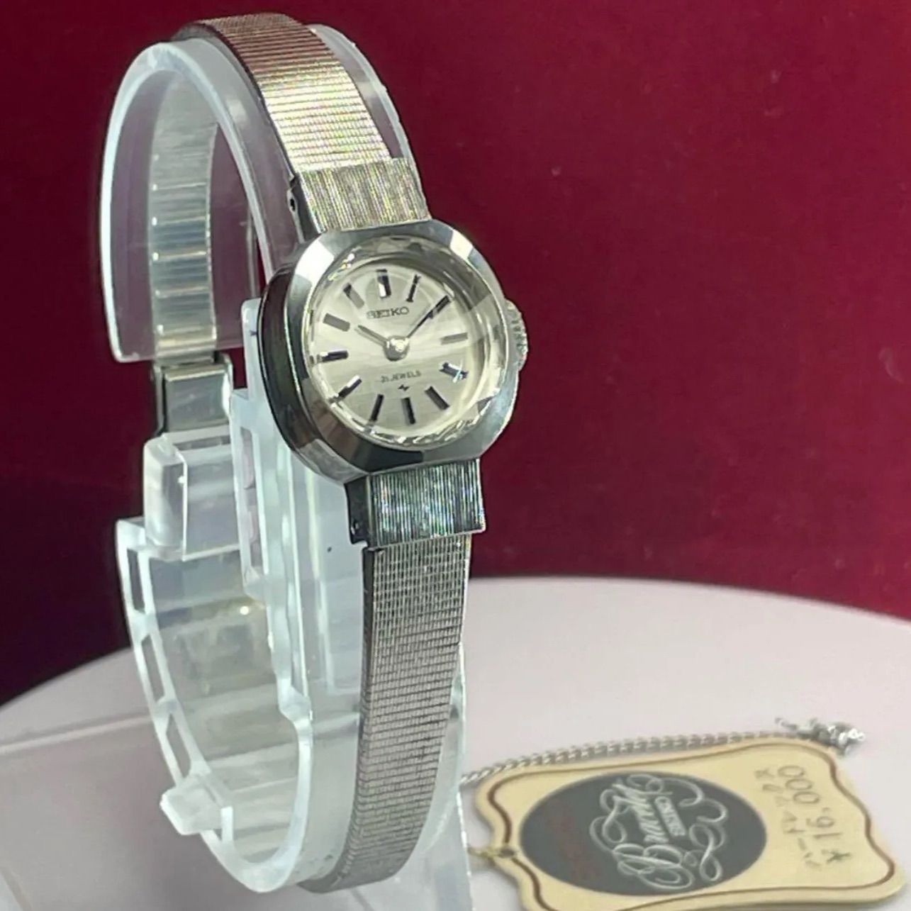 ♥ 絹目ダイヤル 70s SEIKO ブレスレット 手巻 日本製 腕時計