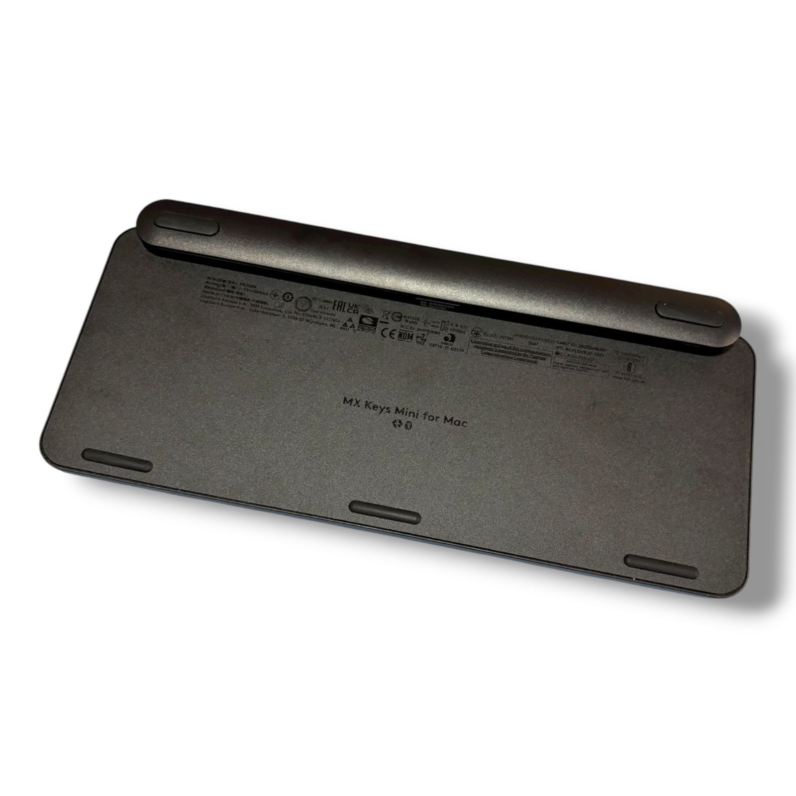 管理番号2874 ロジクール MX KEYS mini for Mac ワイヤレス キーボード KX700MSG US配列 Bluetooth Smart Actions 対応 Mac iPad iOS 無線 薄型 USB TYPE-C 充電式 KX700