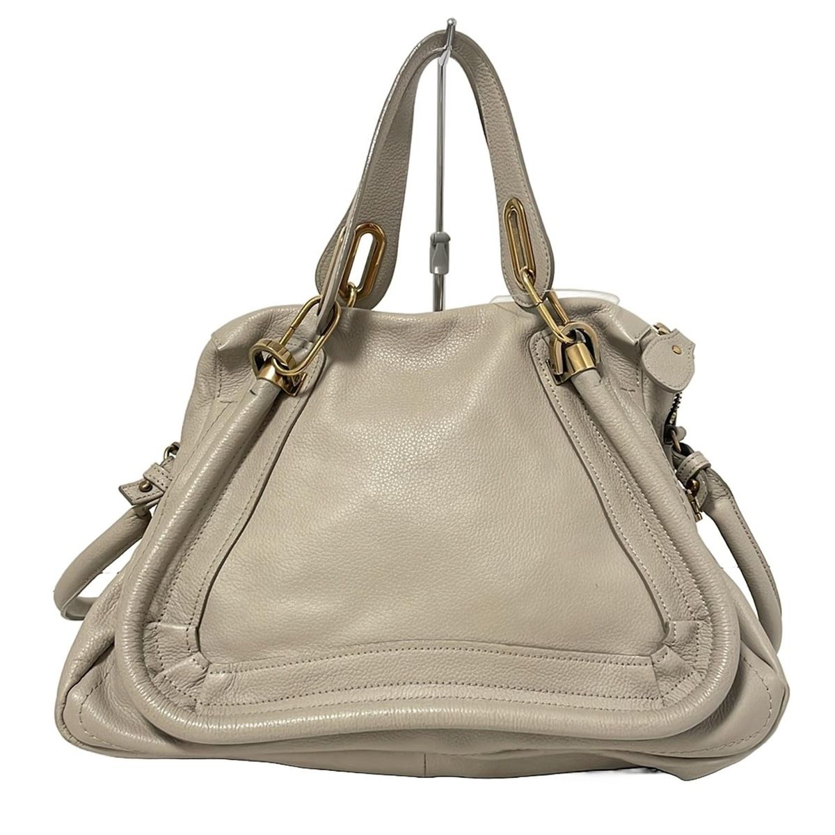クロエ　パラティ　ハンドバッグ　ベージュ 楽天市場】【中古】CHLOE クロエ パラティ バッグ ショルダー