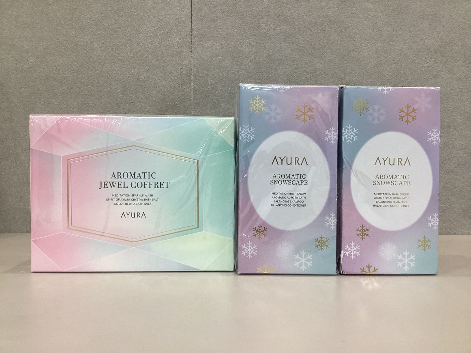W194 アユーラ アロマティック ジュエルコフレ-アロマティック スノースケイプ 計3点セット
