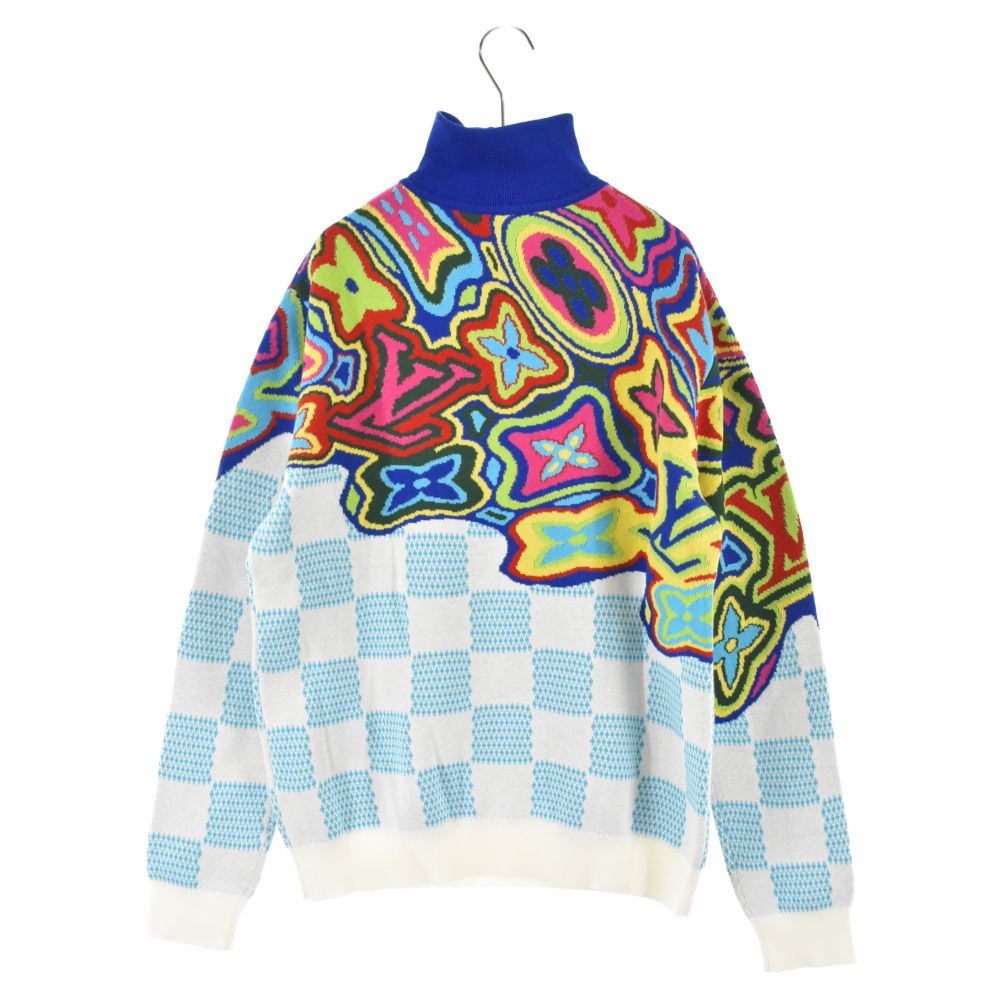 10278【美品・Lサイズ】ルイヴィトン☆ ディストーテッド ハーフジップニット 10278【美品・Lサイズ】ルイヴィトン☆ ディストーテッド ハーフ