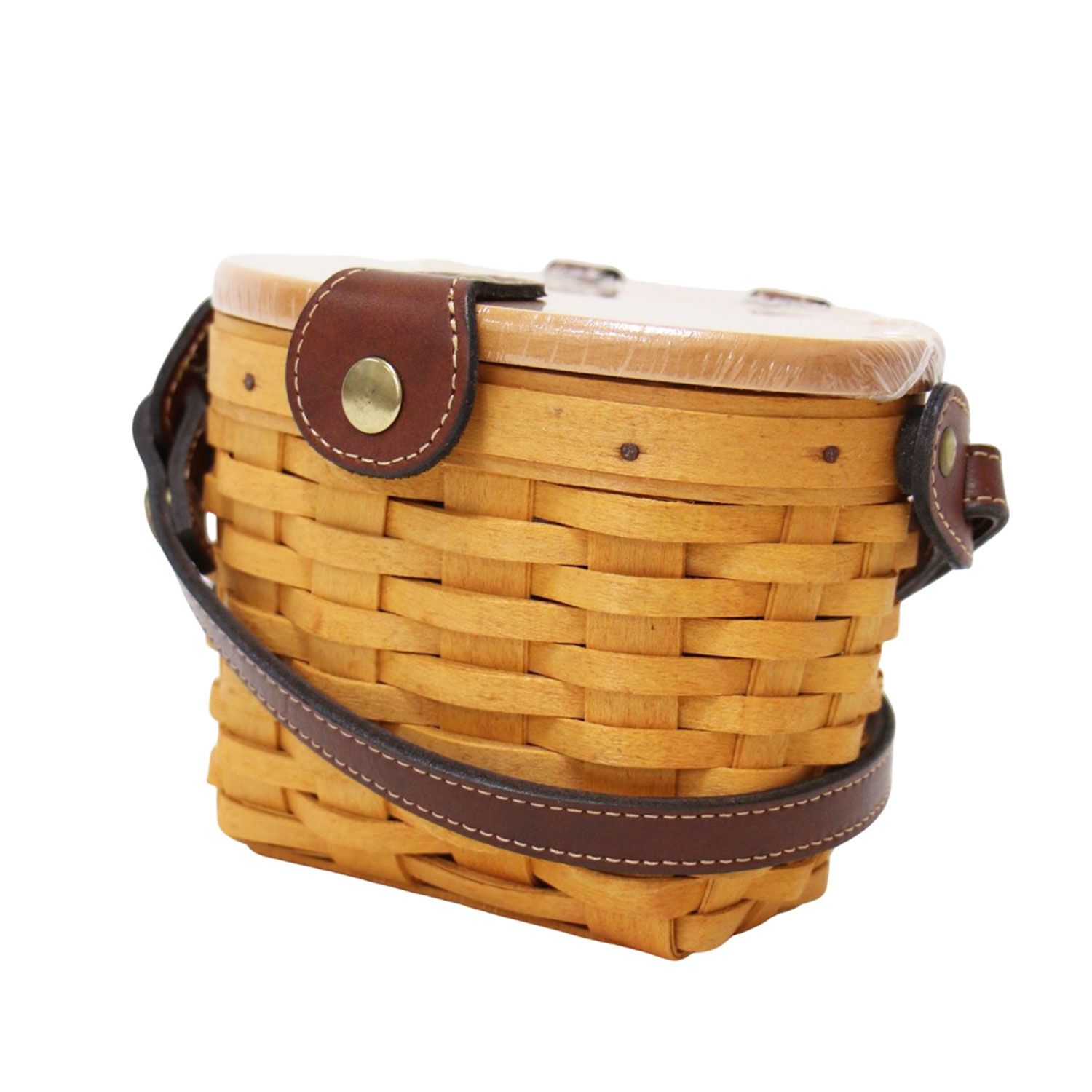 ロンガバーガー ピクニック ケーキ バスケット ボタニカル柄