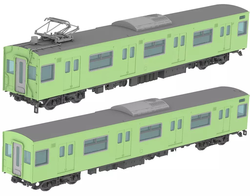 プラモデル 1|80 JR西日本 201系 直流電車 30N 体質改善車 おおさか東線 大和路線 モハ201 | モハ200 セット PP200