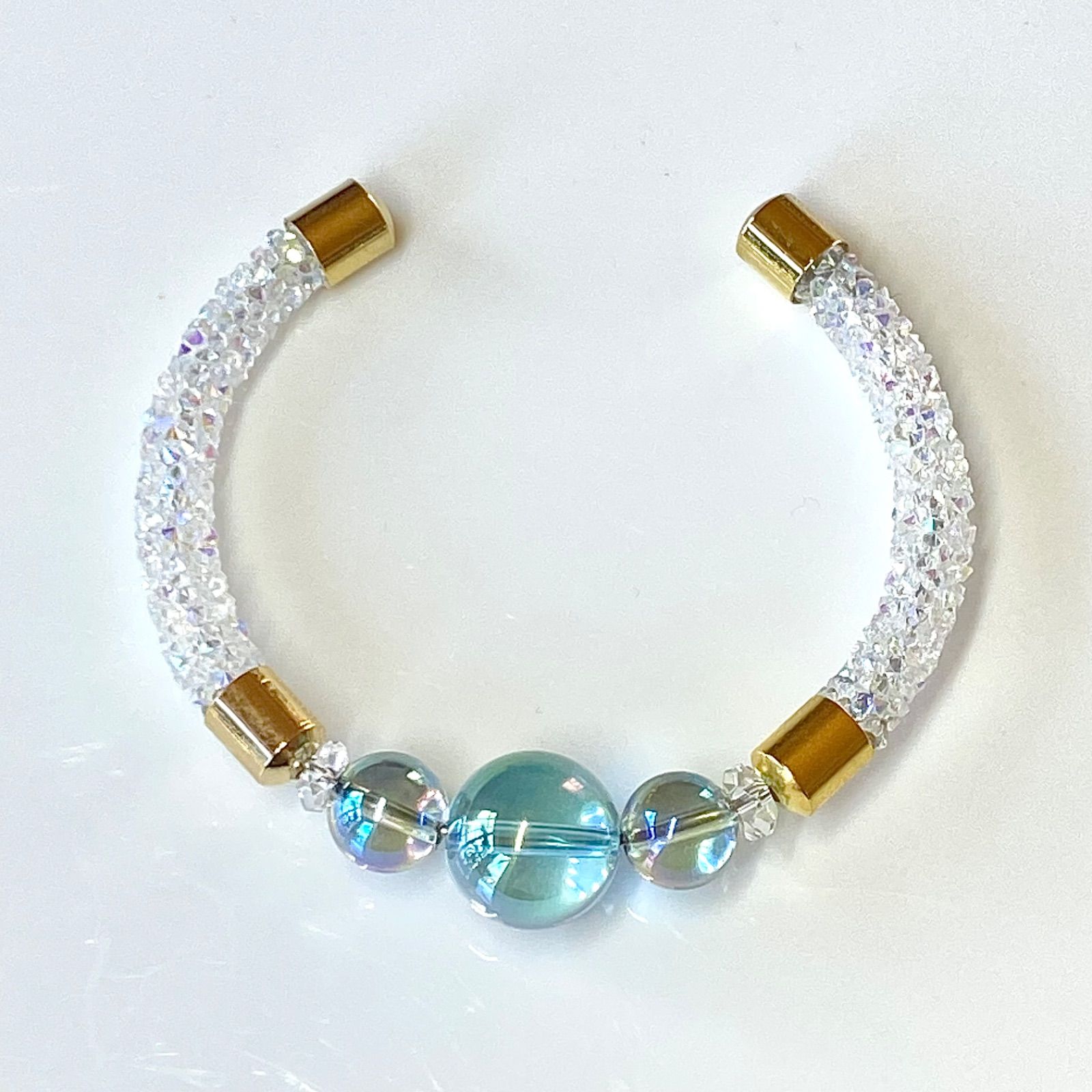 アクアオーラクォーツ グリーンオーラクォーツ