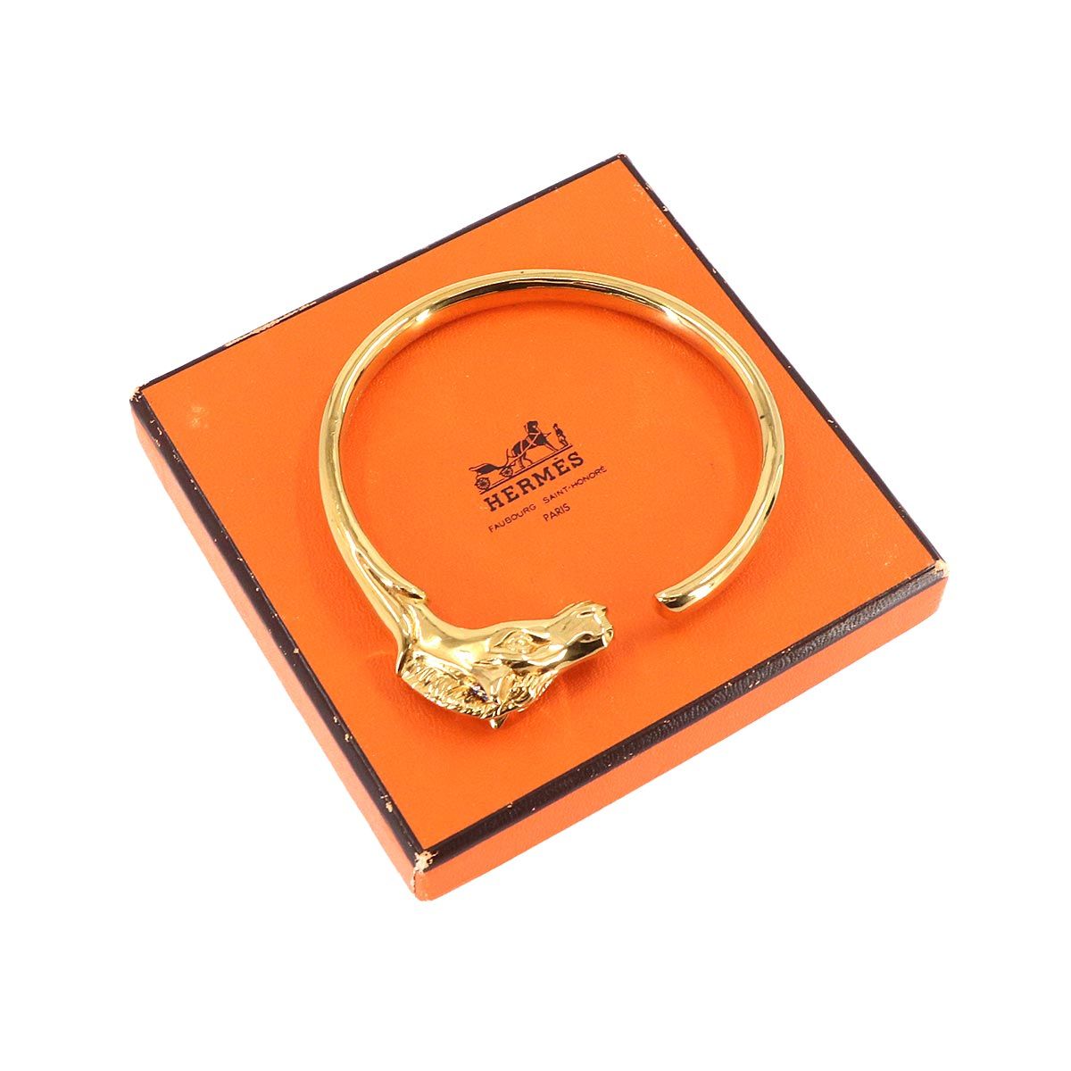 エルメス ヴィンテージ Cheval Bangle ホースバングル HERMES エルメス