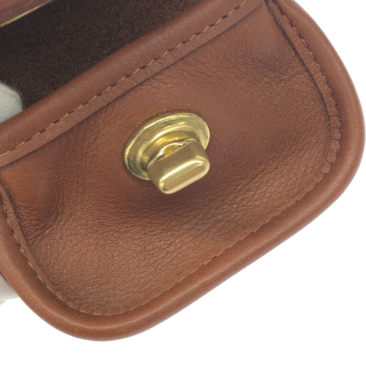 COACH オールドコーチ バッグモチーフ キーリング付コインケース 