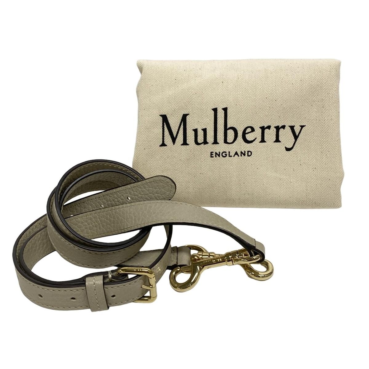 グレーベージュ レザー