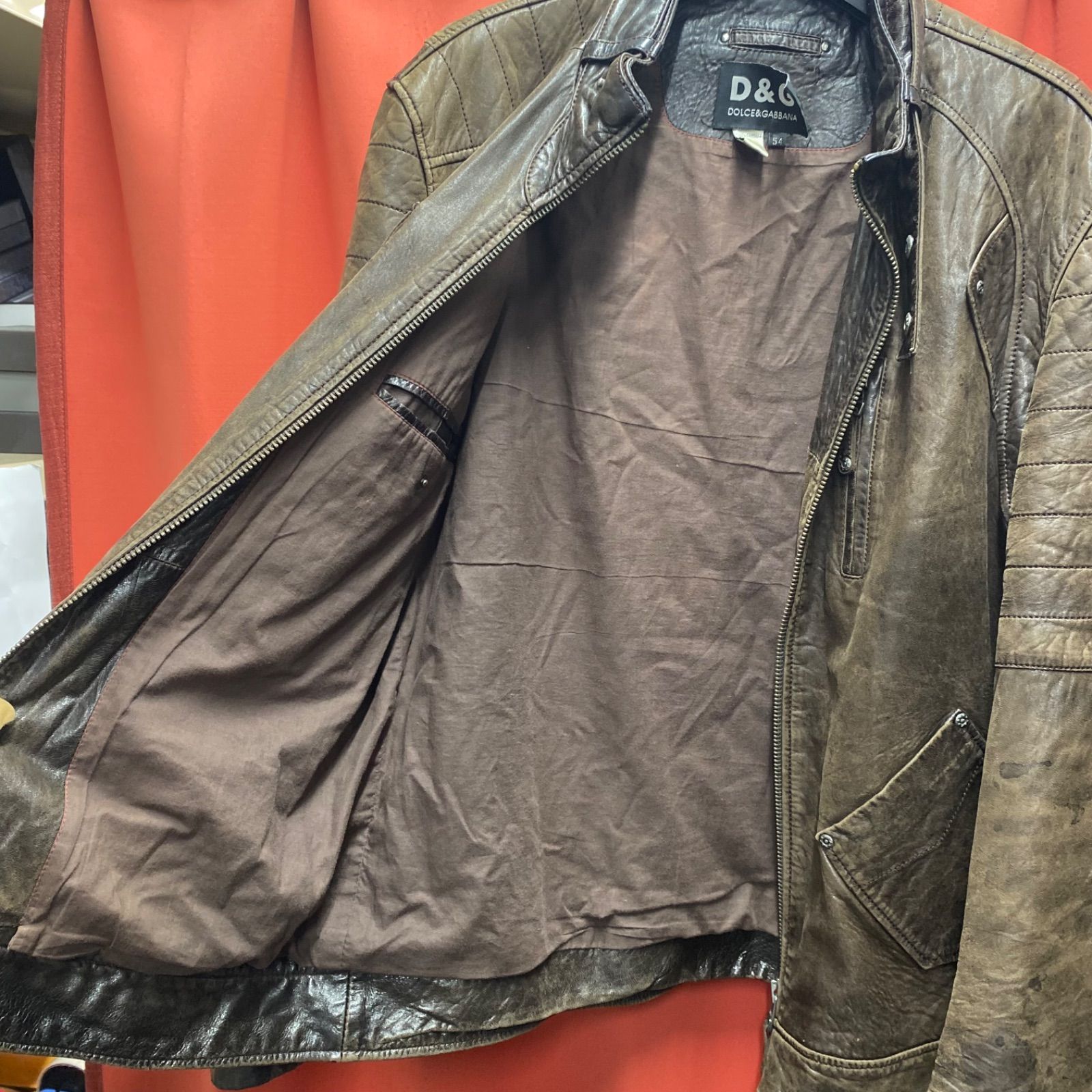 ドルチェ&ガッパーナ 革ジャン