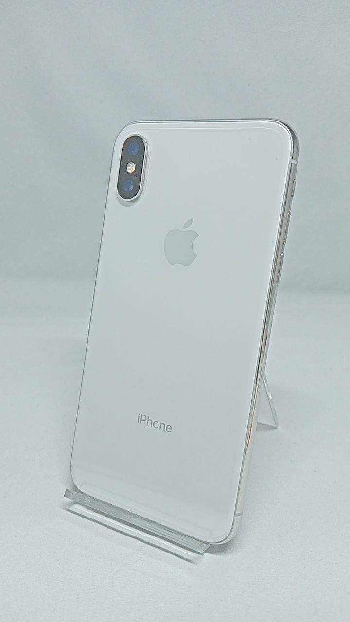 動作 済 iPhoneX A1902 256GB 本体 シルバー SIMフリー 252394376