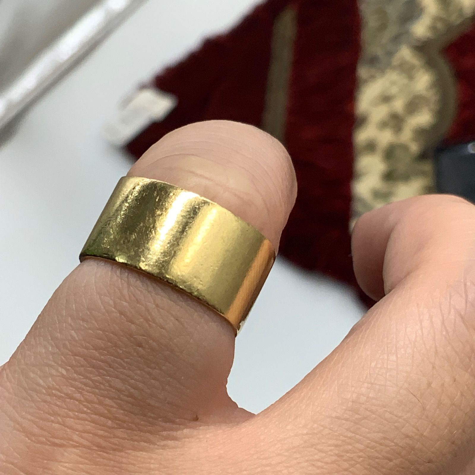 K18 パヴェダイヤ リング 7.9g 約11号 0.95ct - メルカリ