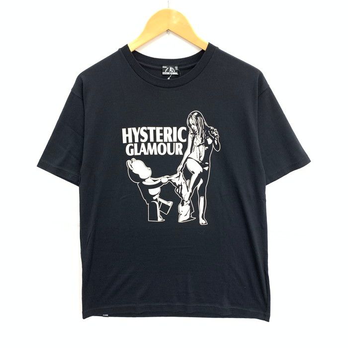 ヒステリックグラマー　HYSTERIC GLAMOUR 両面プリントtシャツ ヒステリックグラマー HYSTERIC GLAMOUR 両面プリントtシャツ
