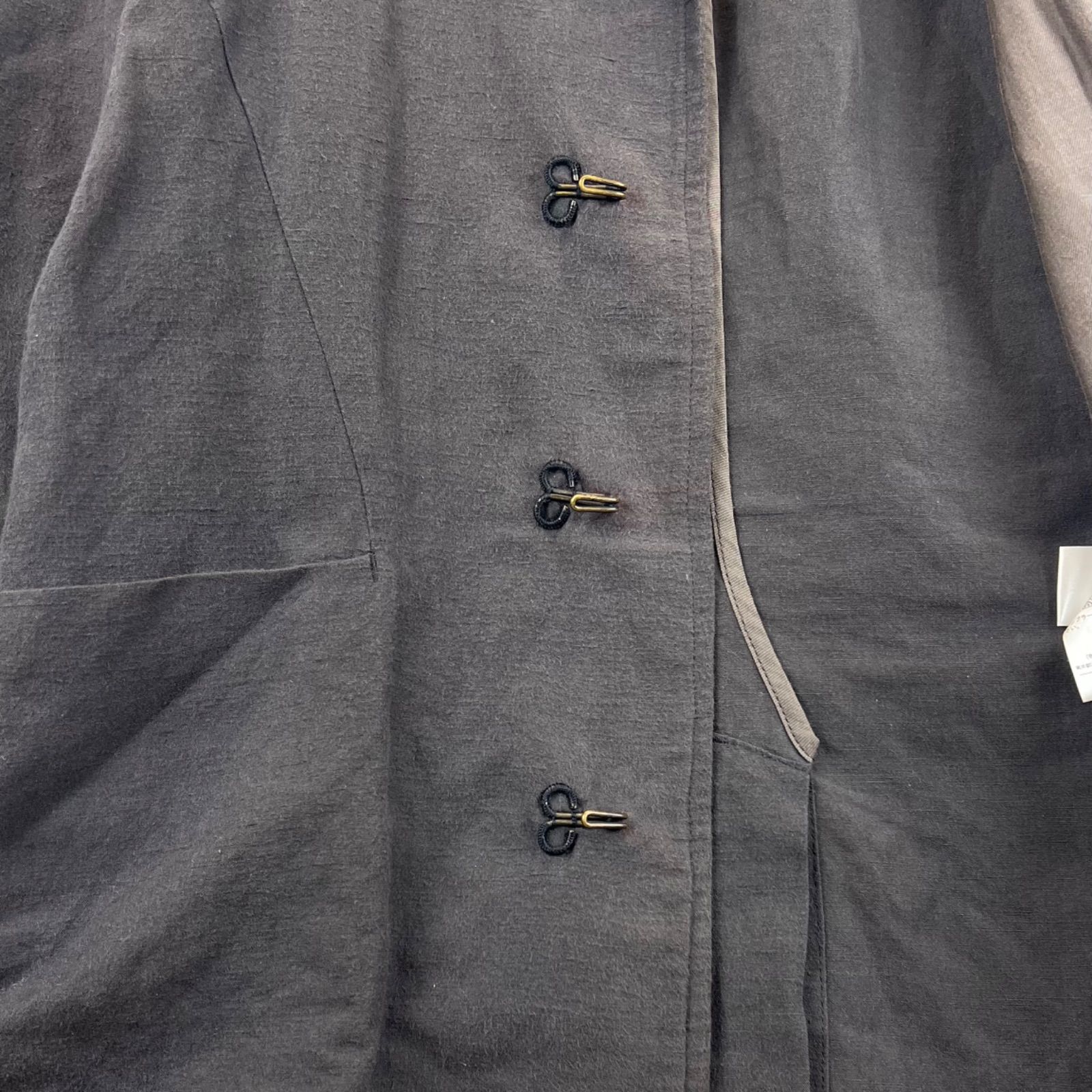 KAZUYUKIKUMAGAI ATTACHMENTコットンリネンジャケット KAZUYUKI KUMAGAI ATTACHMENT LINEN COTTON hook jacket 1 KG21