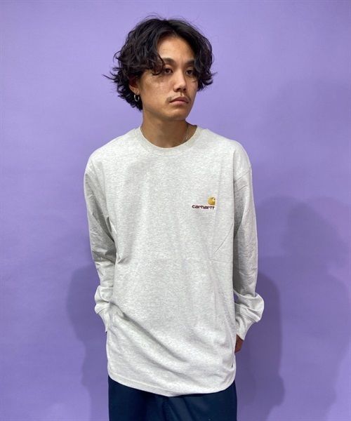 Carhartt WIP カーハートダブリューアイピー L/S AMERICAN SCRIPT T