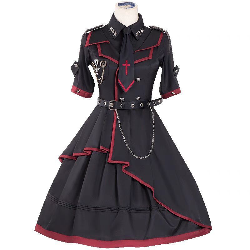軍服風 ロリータファッション