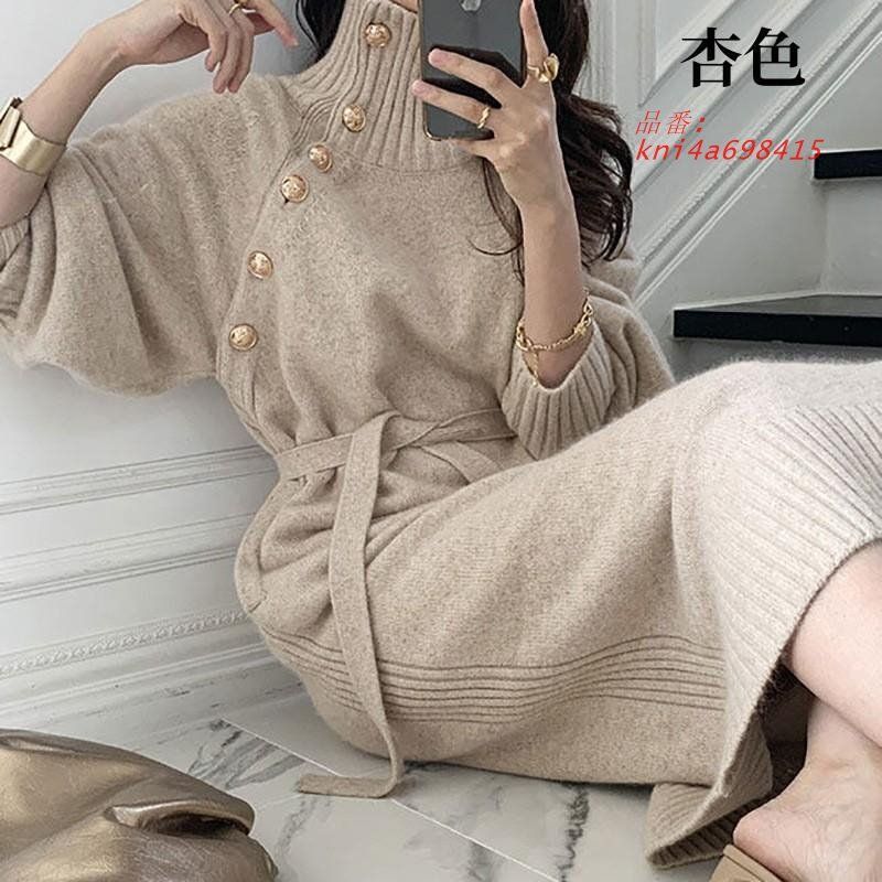 ニットワンピース