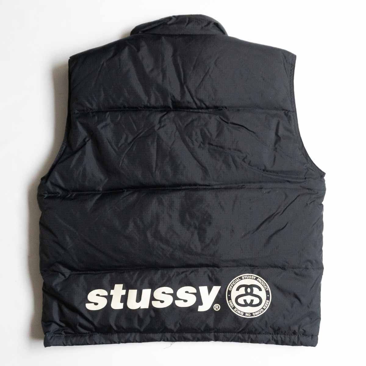 希少/90s】OLD STUSSY【ダウン ベスト】 M 90年代 オールド 