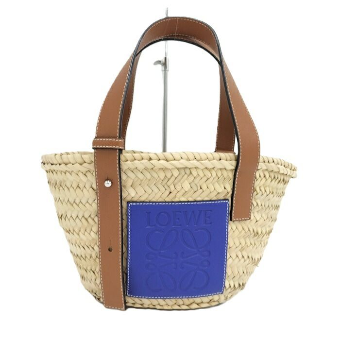 LOEWE ストロー 円形バッグ　かごバック　ラフィアバック LOEWE ストロー 円形バッグ かごバック ラフィアバック LOEWE かご