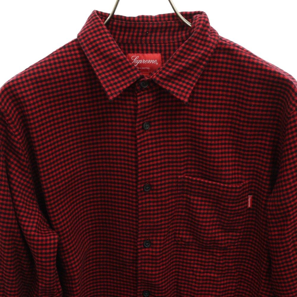 SUPREME (シュプリーム) 16AW Houndstooth Flannel Shirt ハウンド