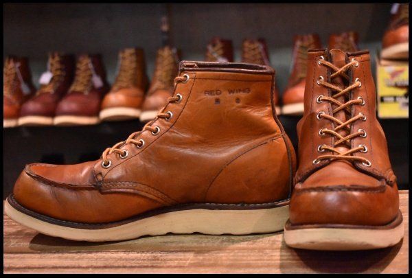 美品 82年製 スクエアステッチ レッドウィング アイリッシュセッター 875