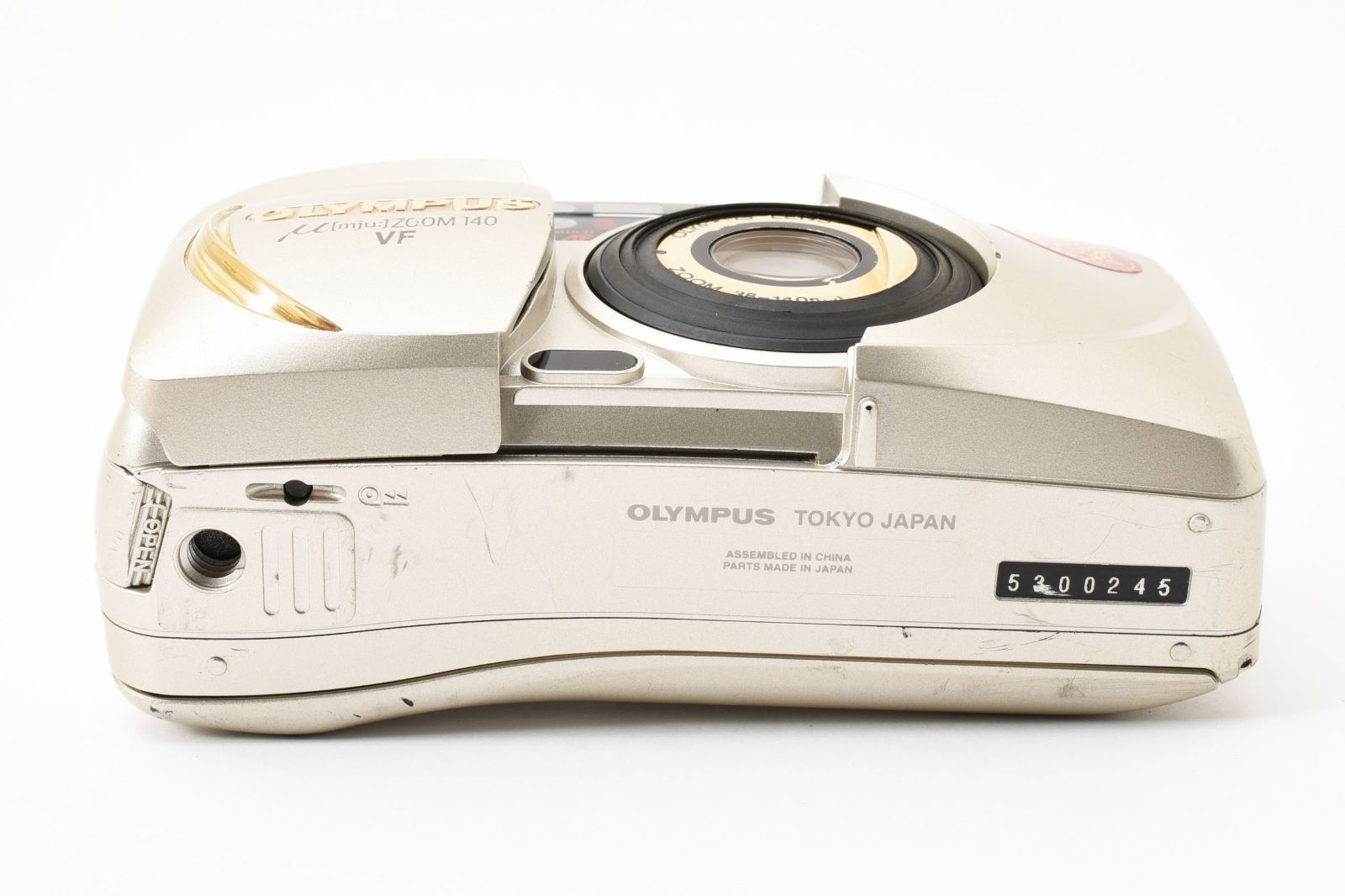 OLYMPUS オリンパス フィルムカメラ μ miu ZOOM 140 VF OLYMPUS μ Mju Zoom 140 VFの使い方 | Totte Me Camera