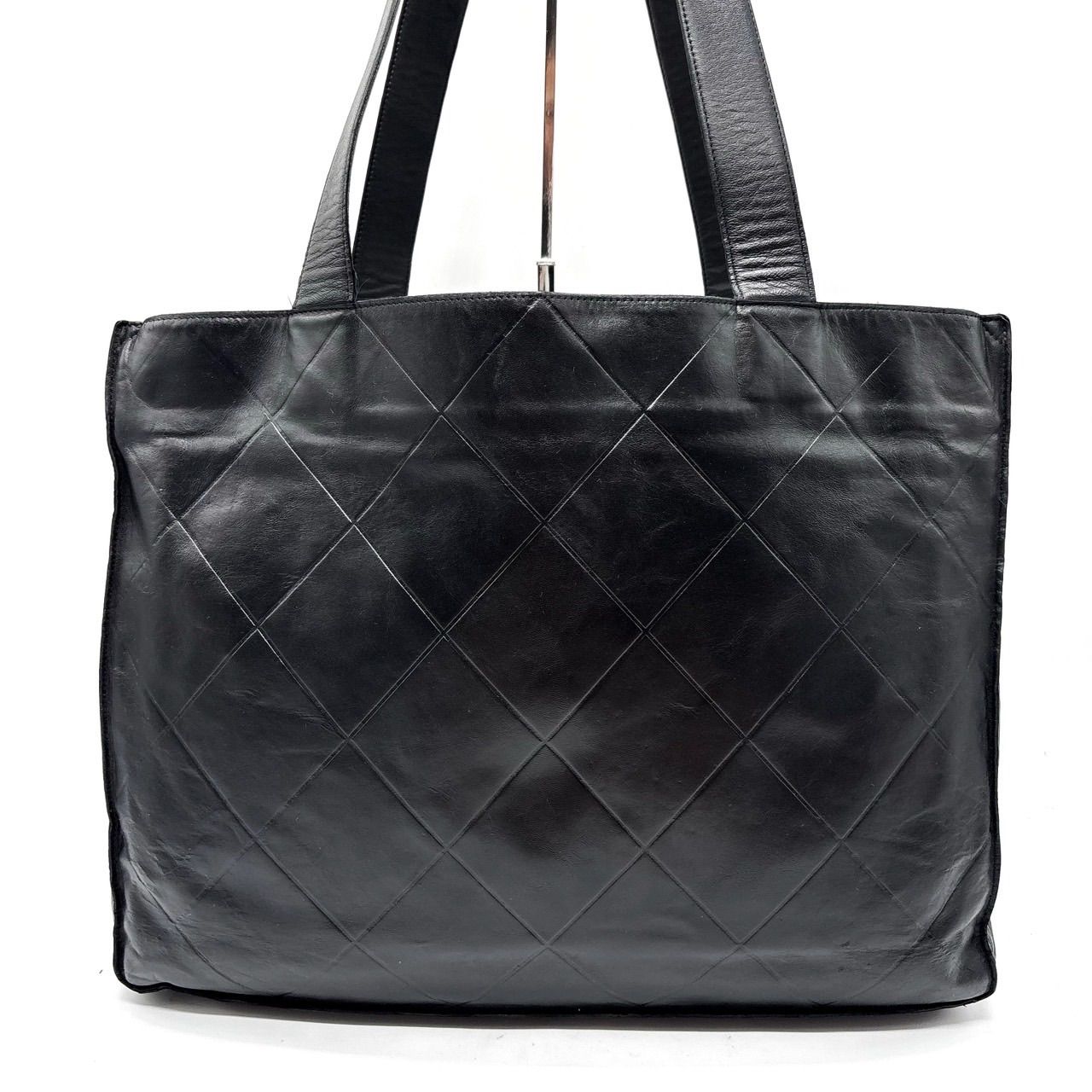 ✨良品✨ CHANEL シャネル トートバッグ ハンドバッグ ステッチ