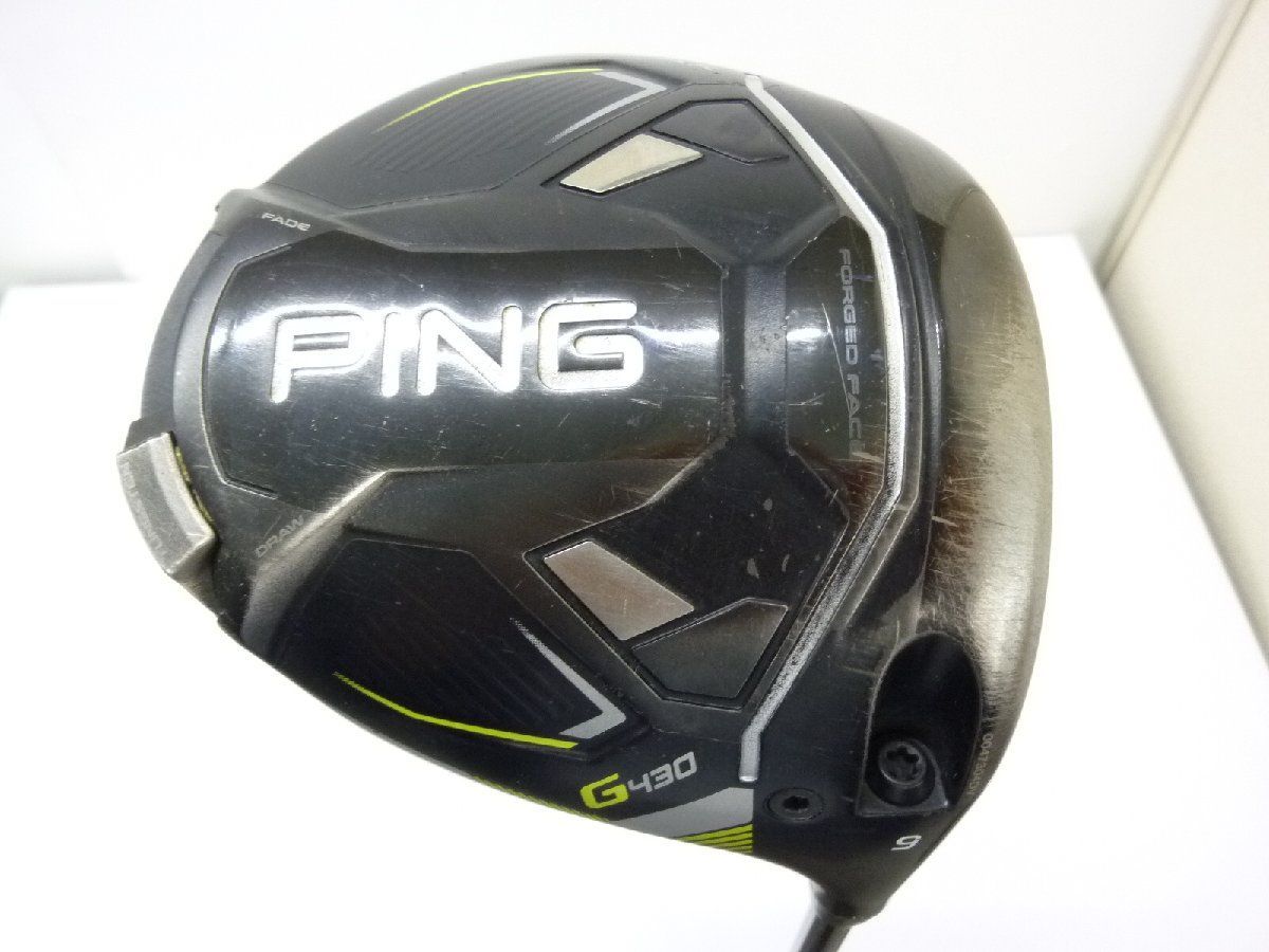 中古品 ピン G430 MAX ドライバー 9 ALTA J CB BLACK S