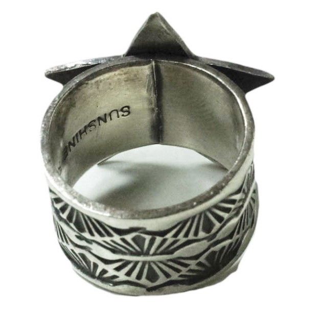 Sunshine Reeves BEAMS コラボ シルバー925 リング 指輪 BEAMS BOY（ビームス ボーイ）SUNSHINE REEVES / W Frame Ring