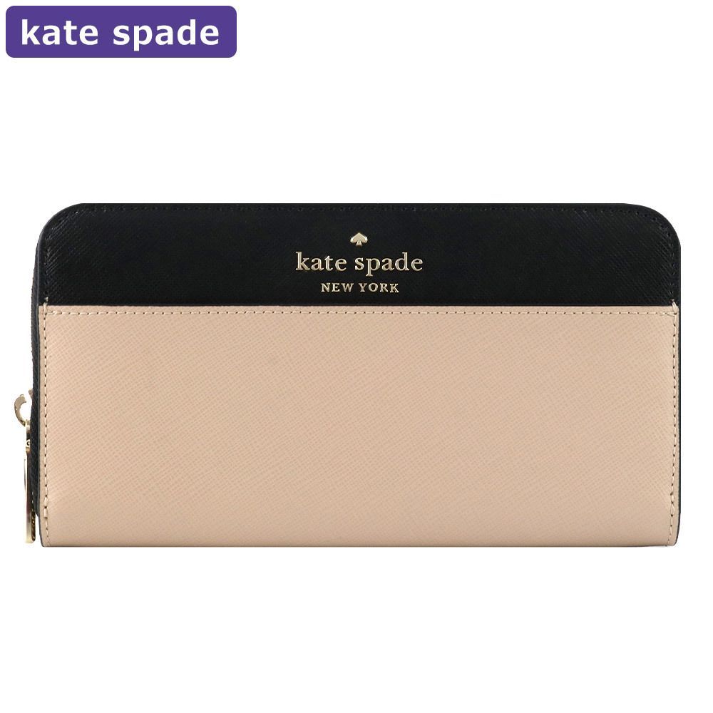 ケイトスペード KATESPADE 財布 長財布 WLR00120 129 ラウンドジップ