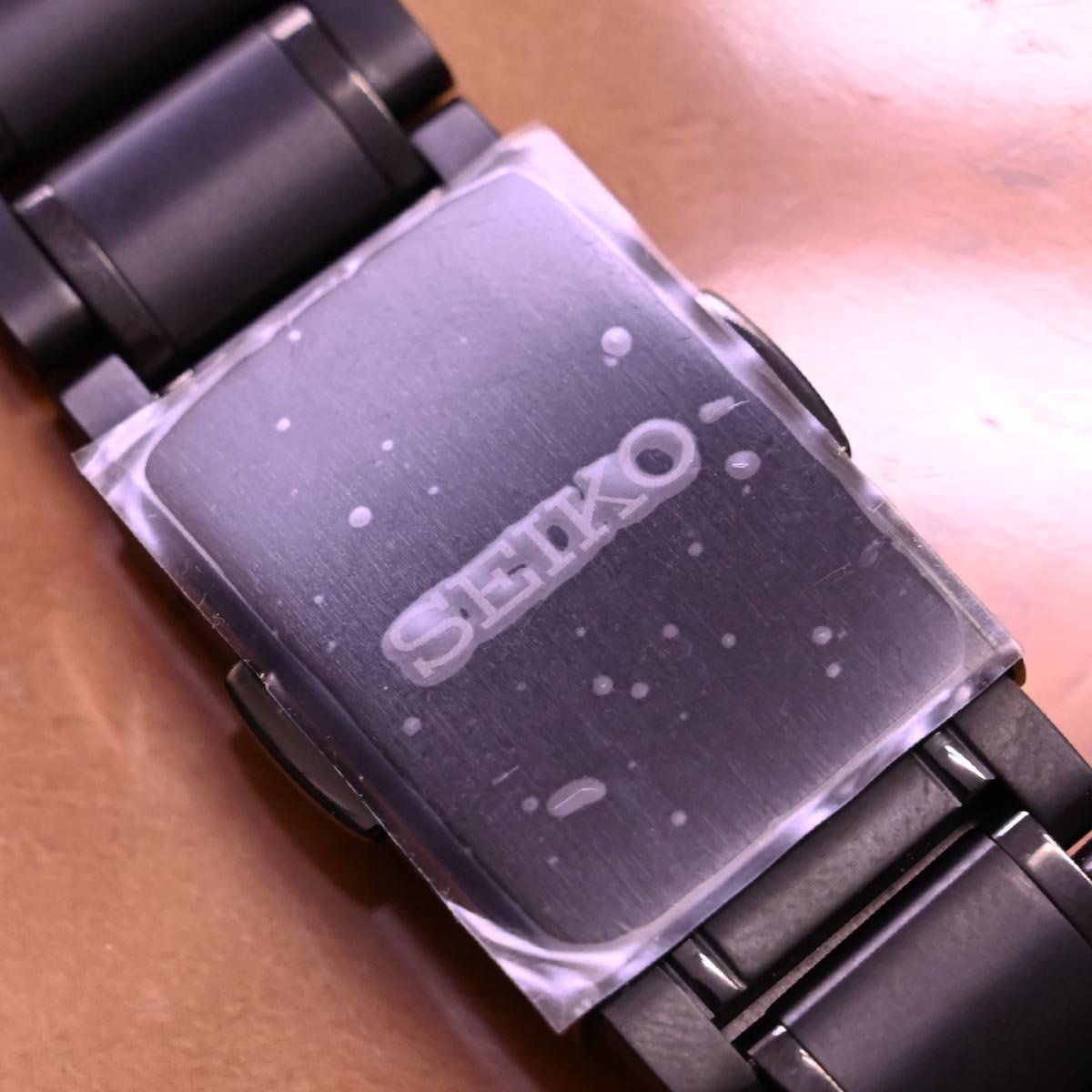 本物 新品 セイコー 純正品 SBXC系 アストロン ブラックPVD 本物 新品 セイコー 純正品 SBXC系 アストロン ブラックPVD