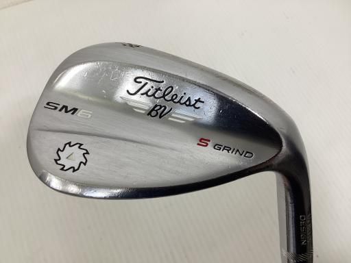 タイトリスト VOKEY SPIN MILLED SM6 ツアークロム 58°|10°S ウェッジ WG NS PRO MODUS3 TOUR120 フレックスS メンズ 男性用 右利き 右用 Dランク ゴルフクラブ