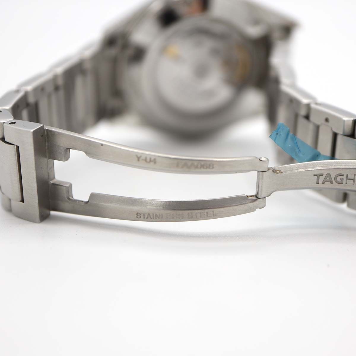  稼働 腕時計 TAG HEUER タグホイヤー カレラ キャリバー5 WAR211A 自動巻き 黒色文字盤 箱 保 コマあり yo1292 モノトーン 自動巻き時計 腕時計(アナログ)