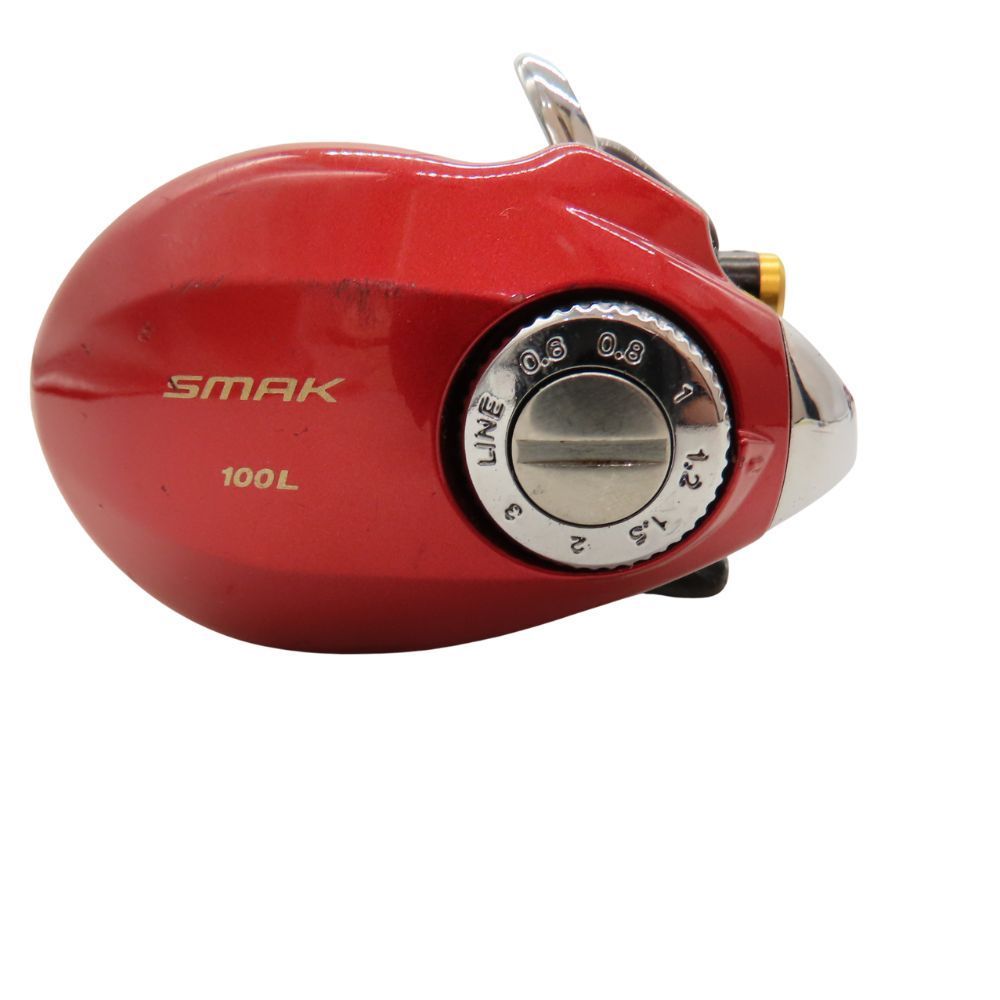 ダイワ スマック 100R 中古 ダイワ スマック100R レッドチェーン リール 中古 2403977