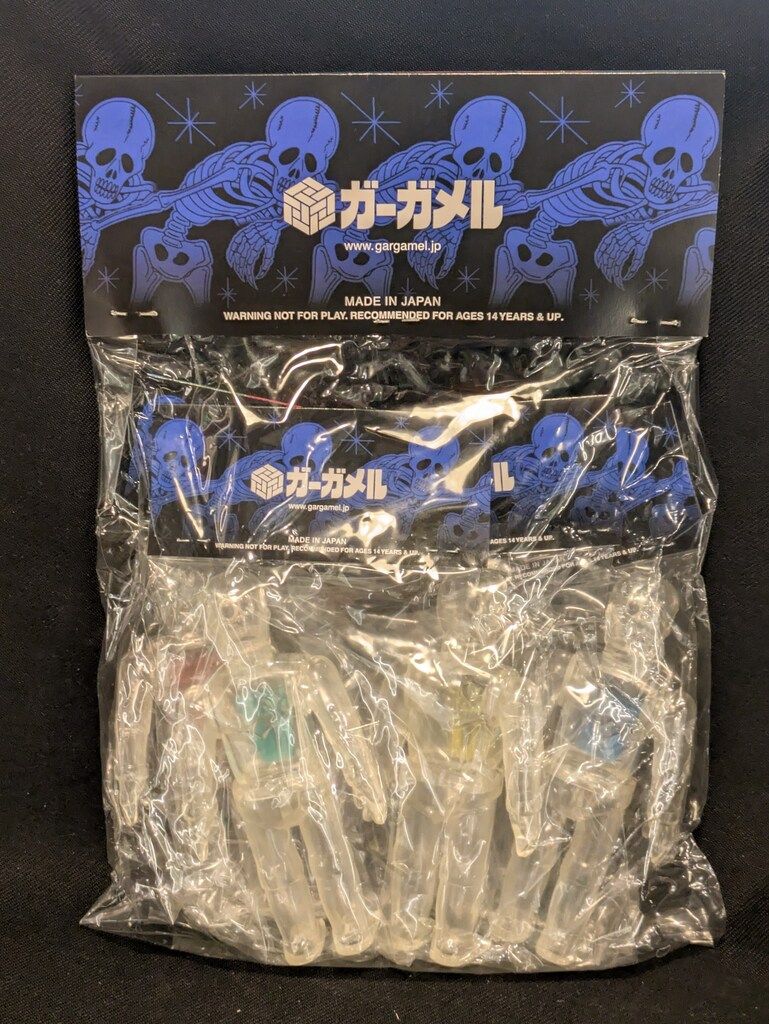 GARGAMEL ニュー ドクロマン特製4体セット クリア成型 - メルカリ