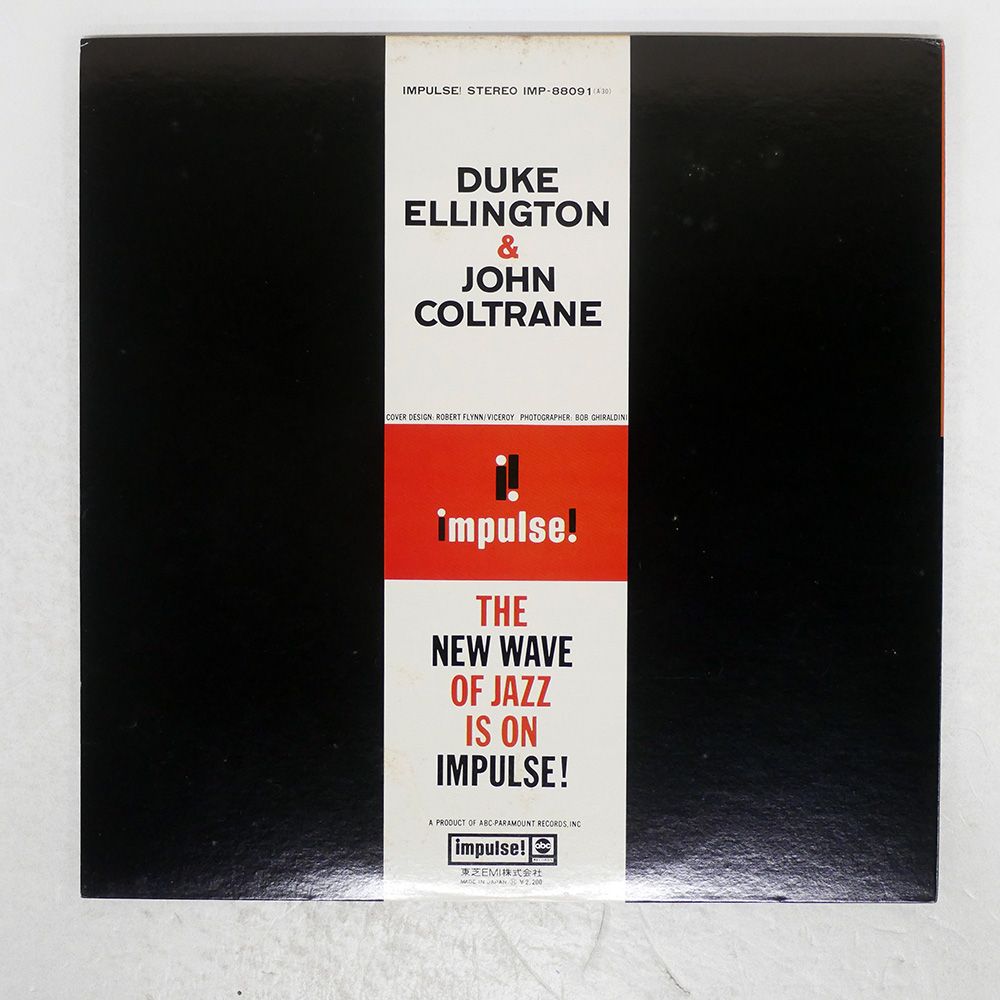国内盤 DUKE ELLINGTON/& JOHN COLTRANE/IMPULSE IMP88091 LP