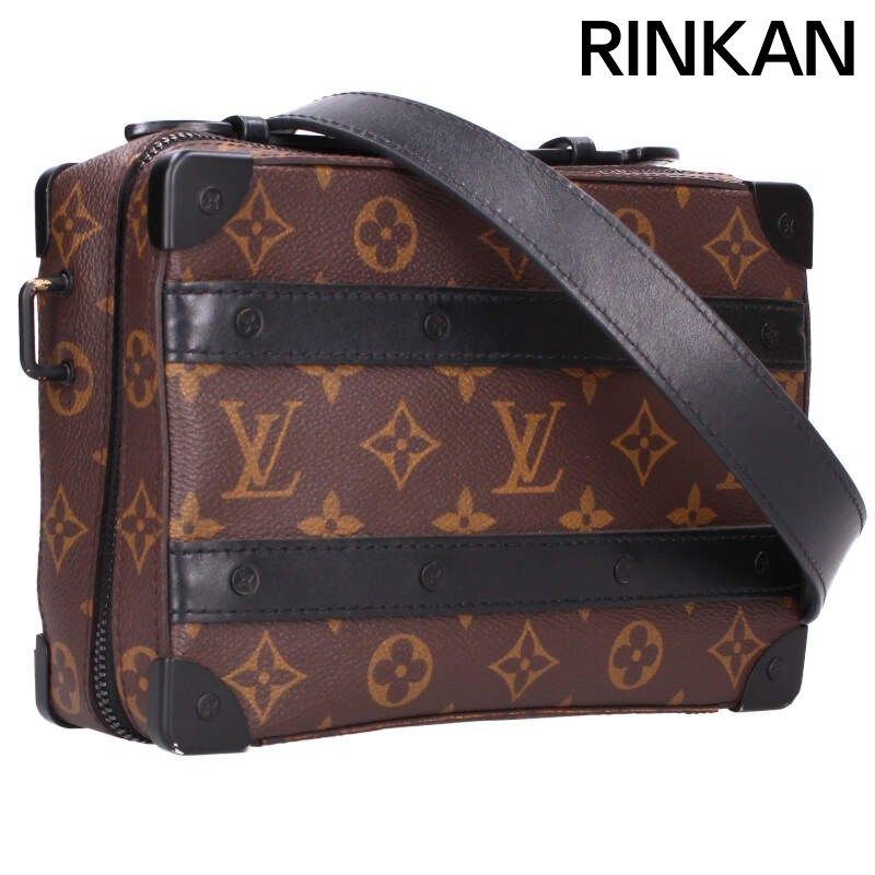 ルイヴィトン M45935 ハンドル ソフトトランク モノグラムマカサーショルダーバッグ メンズ