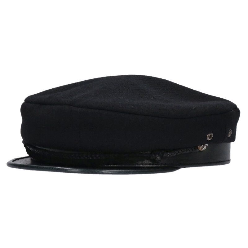 クロムハーツ レザー切り替えクロスボール帽子 メンズ M