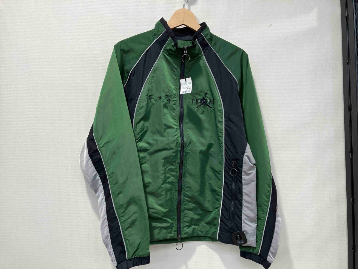 NIKE×OFF-WHITE ナイキ×オフホワイト　JORDAN BRAND AS M J OW TRK JKT FOREST ナイロンジャケット　サイズS CV3503-361