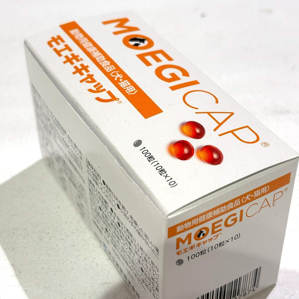 モエギキャップ 100粒×3箱 動物用健康補助食品【賞味期限:2026.03】 モエギ