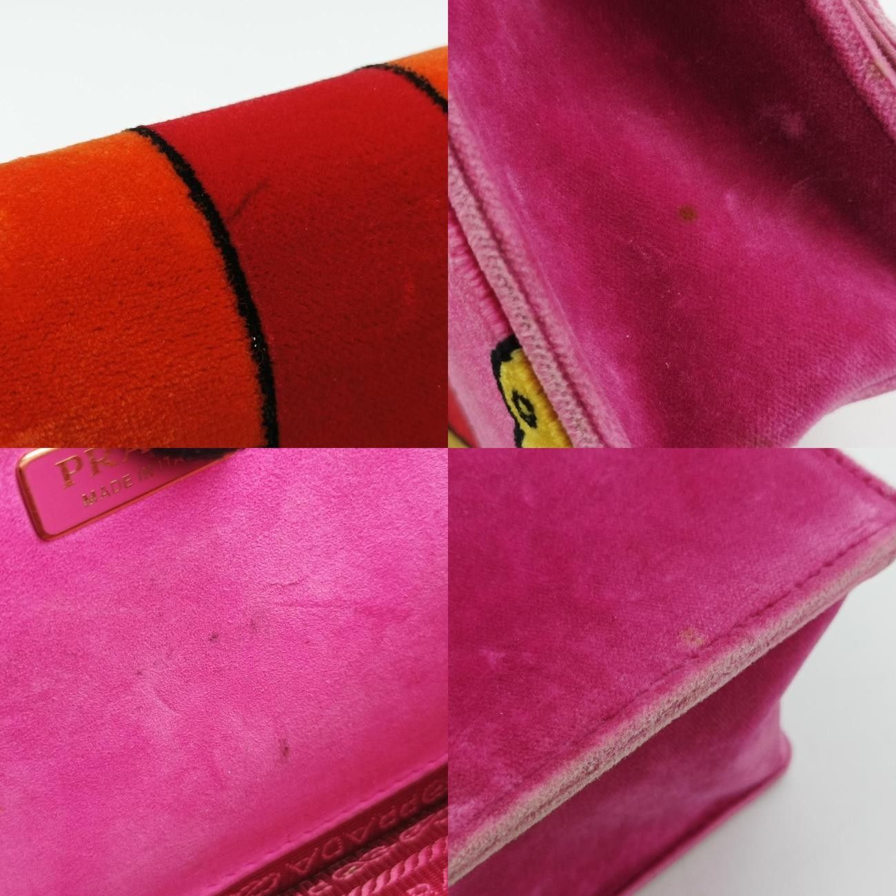 プラダPradaカイエマルチ ベロア1BD075110