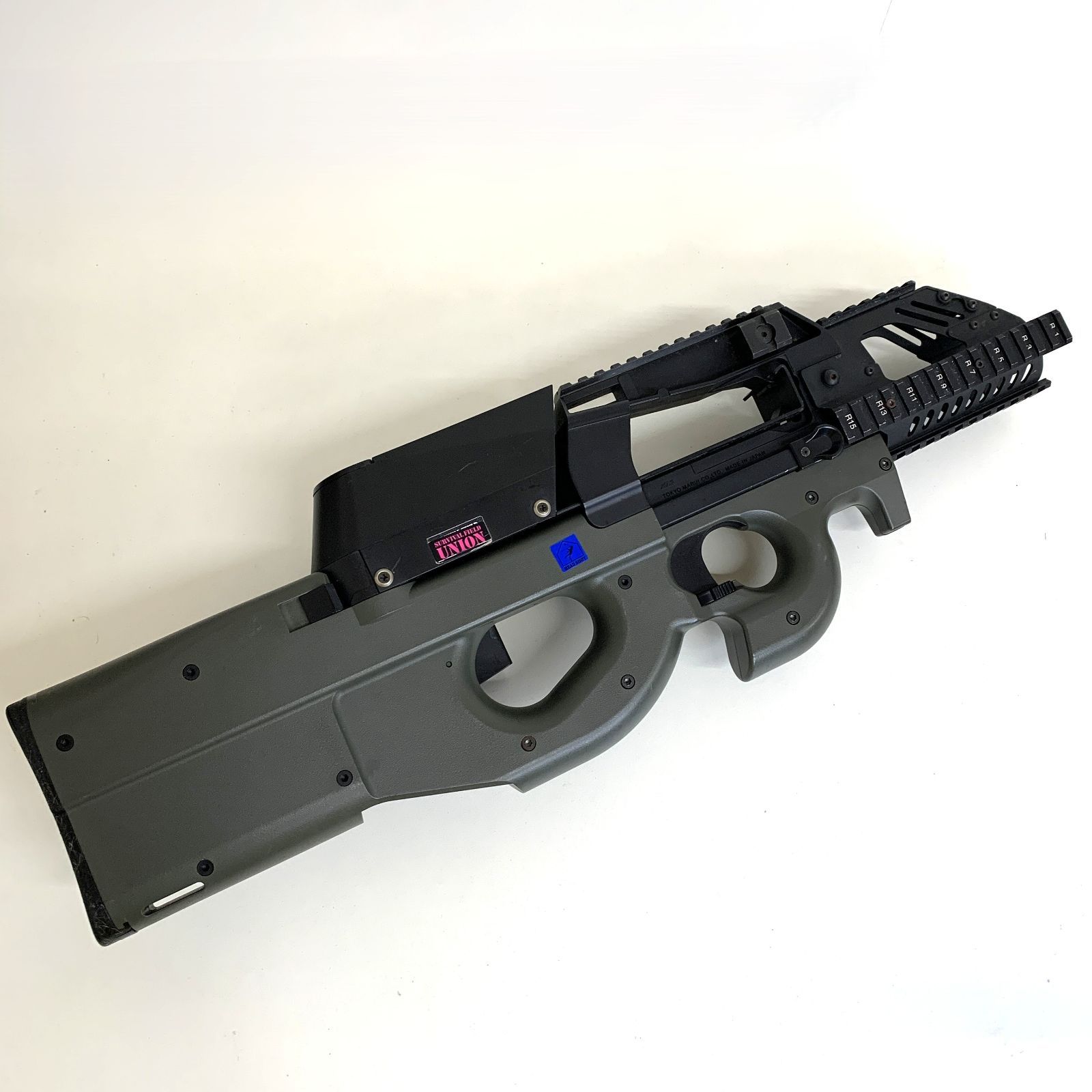 90m/s東京マルイ純正電動ガンCAR-15絶版品メンテ済＋190連良品 ARMY FORCE 製 】 東京マルイ 電動ガン P90 対応 1500連